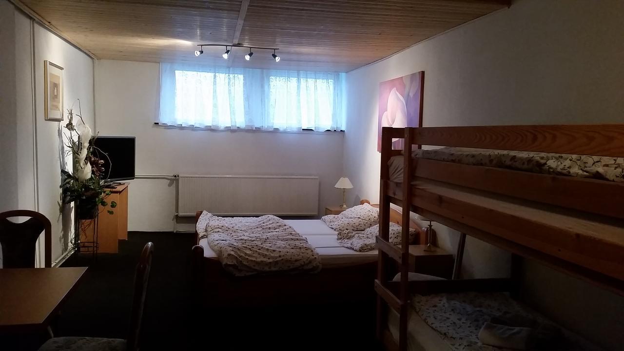 Pension Und Restaurant Die Burg Ehrenfriedersdorf Eksteriør bilde