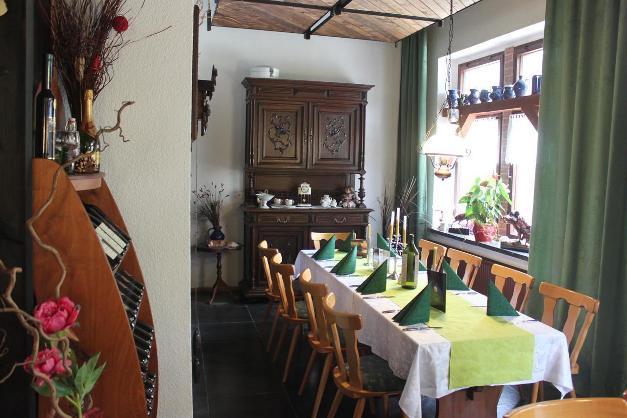 Pension Und Restaurant Die Burg Ehrenfriedersdorf Eksteriør bilde